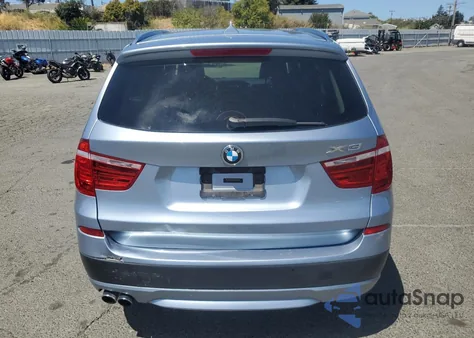 2014 BMW X3 xDrive35I z USA, uszkodzony, nr VIN 5UXWX7C53EL983685